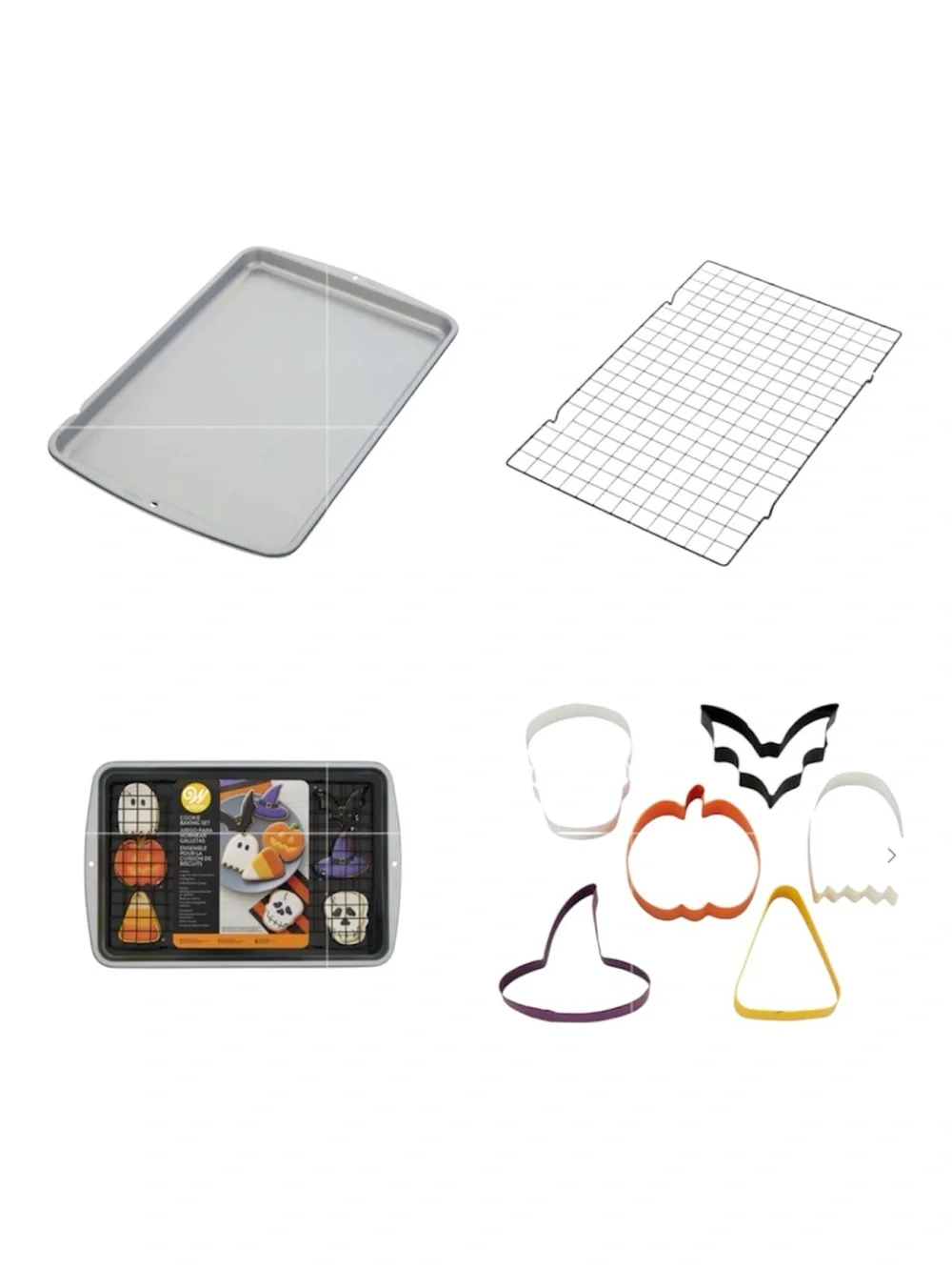 Wilton 8 Piece Halloween Cookie Baking Set